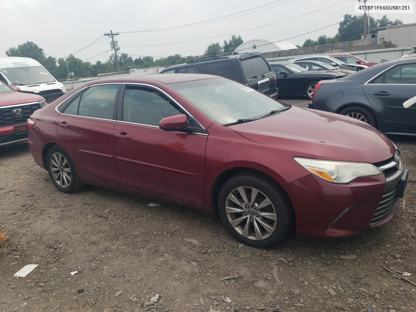 4T1BF1FK6GU581251 2016 Toyota Camry Le