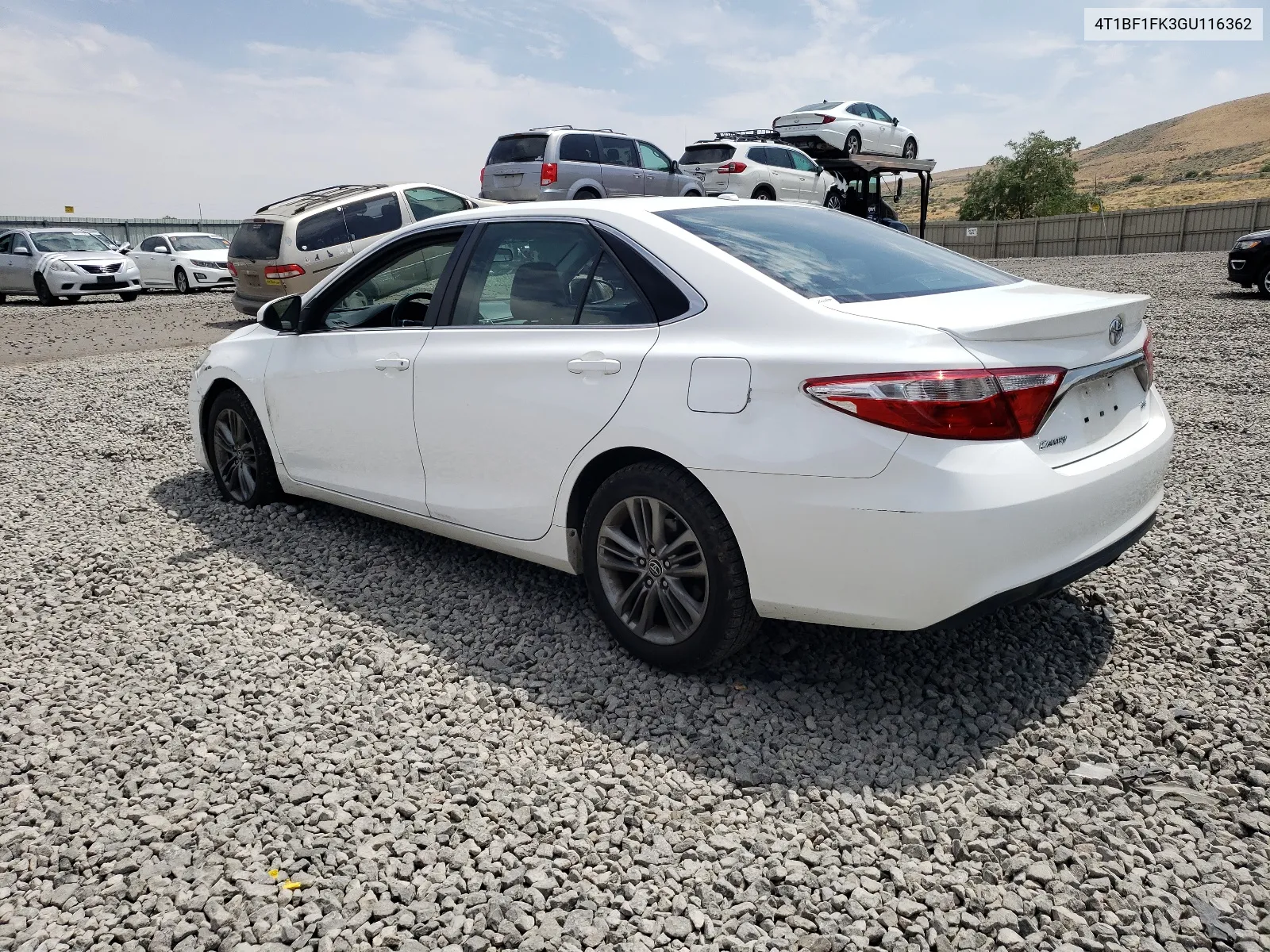 2016 Toyota Camry Le VIN: 4T1BF1FK3GU116362 Lot: 64936694