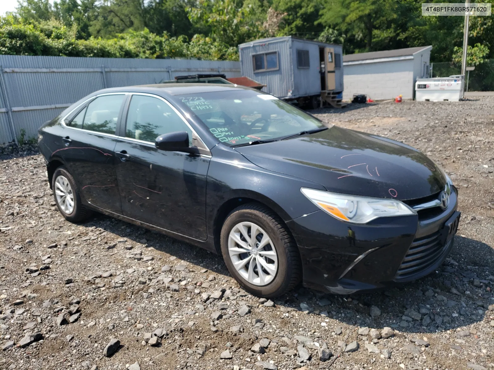 2016 Toyota Camry Le VIN: 4T4BF1FK8GR571620 Lot: 64990134