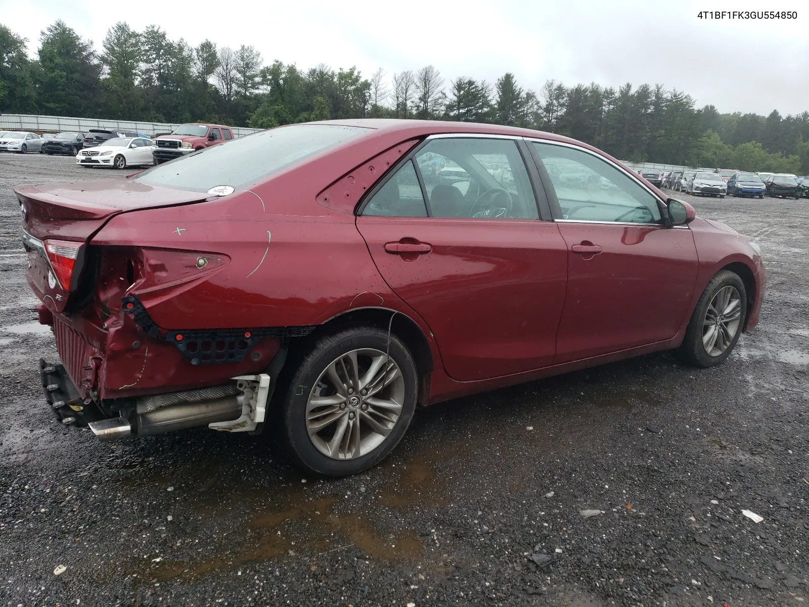 2016 Toyota Camry Le VIN: 4T1BF1FK3GU554850 Lot: 65058424