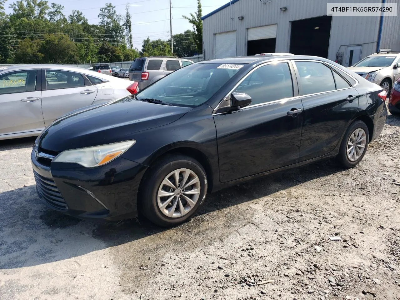 2016 Toyota Camry Le VIN: 4T4BF1FK6GR574290 Lot: 65174244