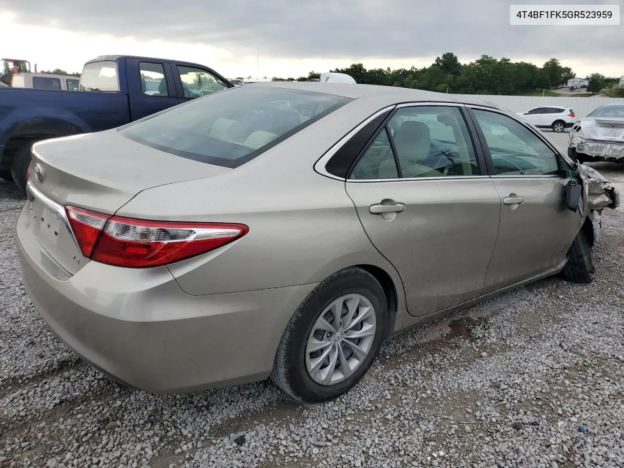 2016 Toyota Camry Le VIN: 4T4BF1FK5GR523959 Lot: 65349894