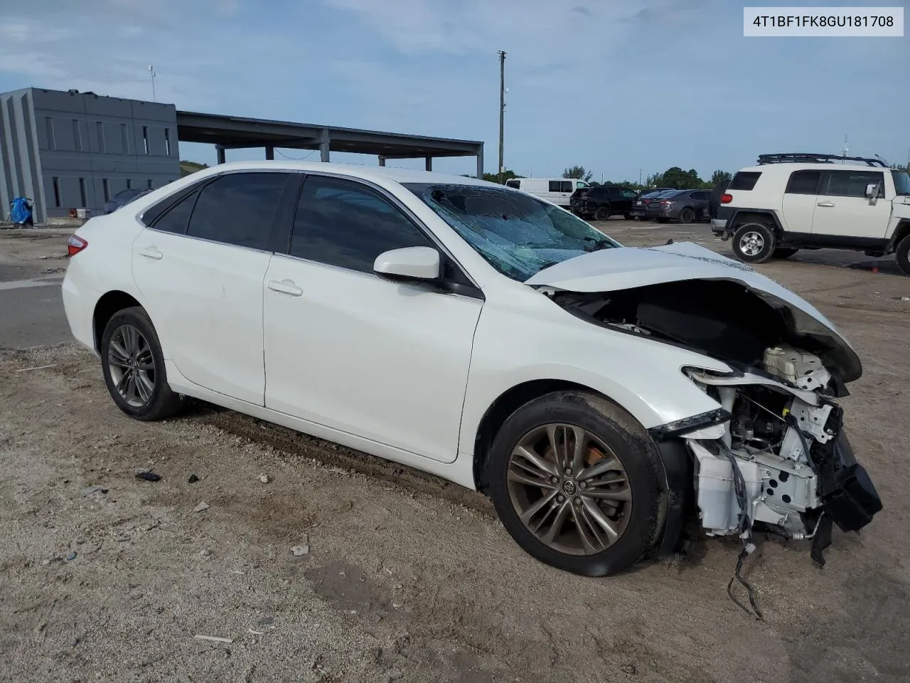 2016 Toyota Camry Le VIN: 4T1BF1FK8GU181708 Lot: 65606634