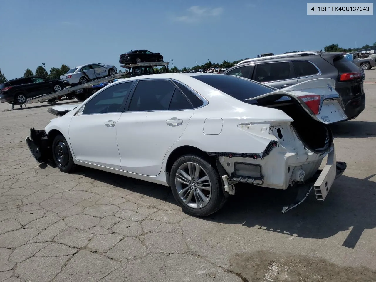 2016 Toyota Camry Le VIN: 4T1BF1FK4GU137043 Lot: 65920594