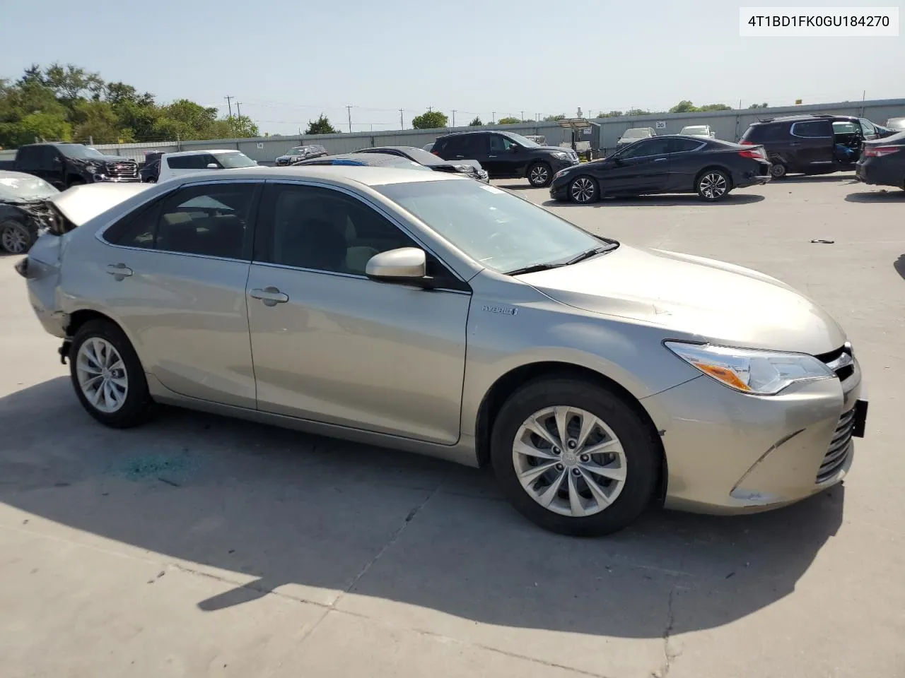 4T1BD1FK0GU184270 2016 Toyota Camry Hybrid