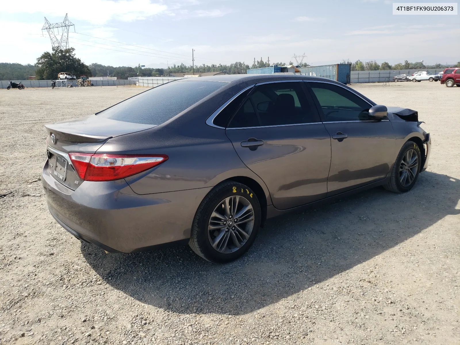 2016 Toyota Camry Le VIN: 4T1BF1FK9GU206373 Lot: 66414654