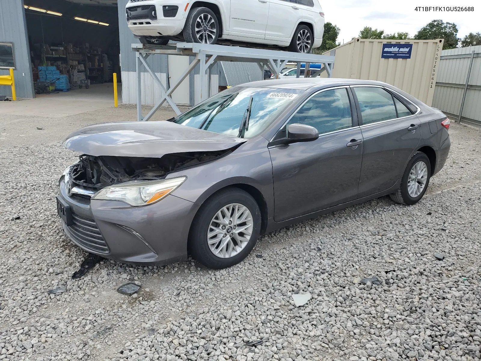 2016 Toyota Camry Le VIN: 4T1BF1FK1GU526688 Lot: 66620924