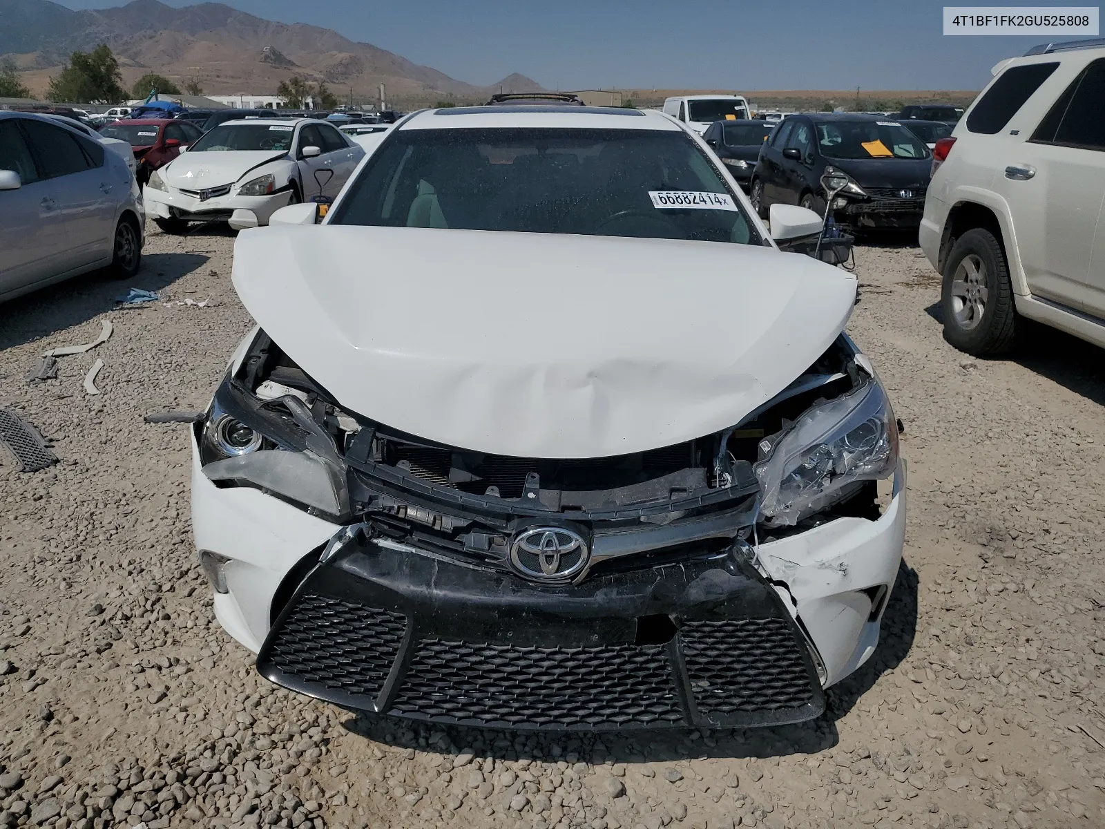 2016 Toyota Camry Le VIN: 4T1BF1FK2GU525808 Lot: 66882414