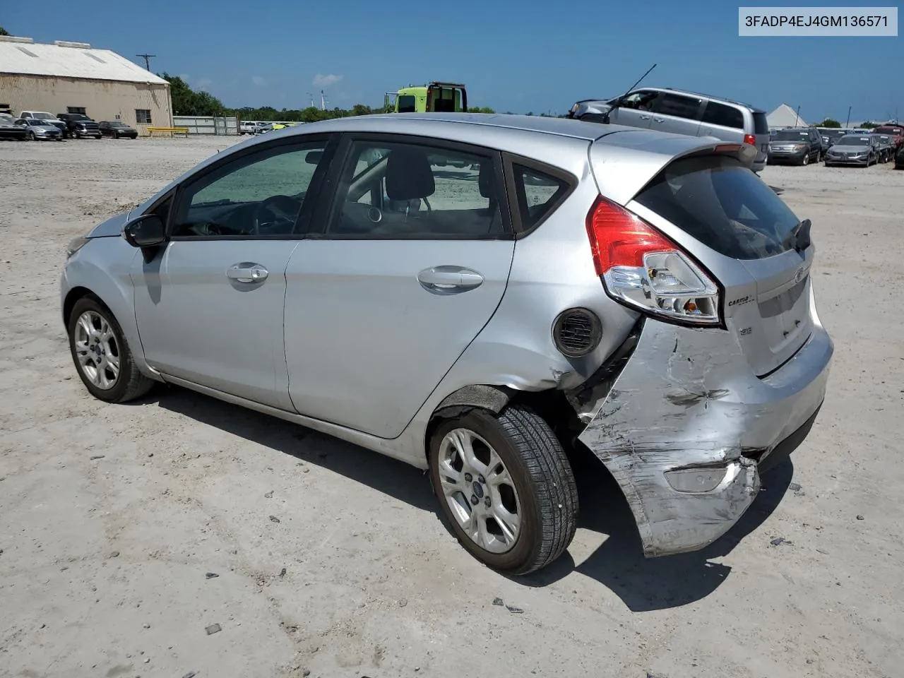 2016 Ford Fiesta Se VIN: 3FADP4EJ4GM136571 Lot: 67093874