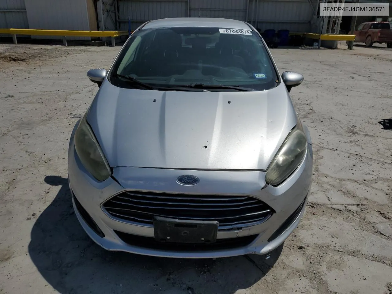 2016 Ford Fiesta Se VIN: 3FADP4EJ4GM136571 Lot: 67093874