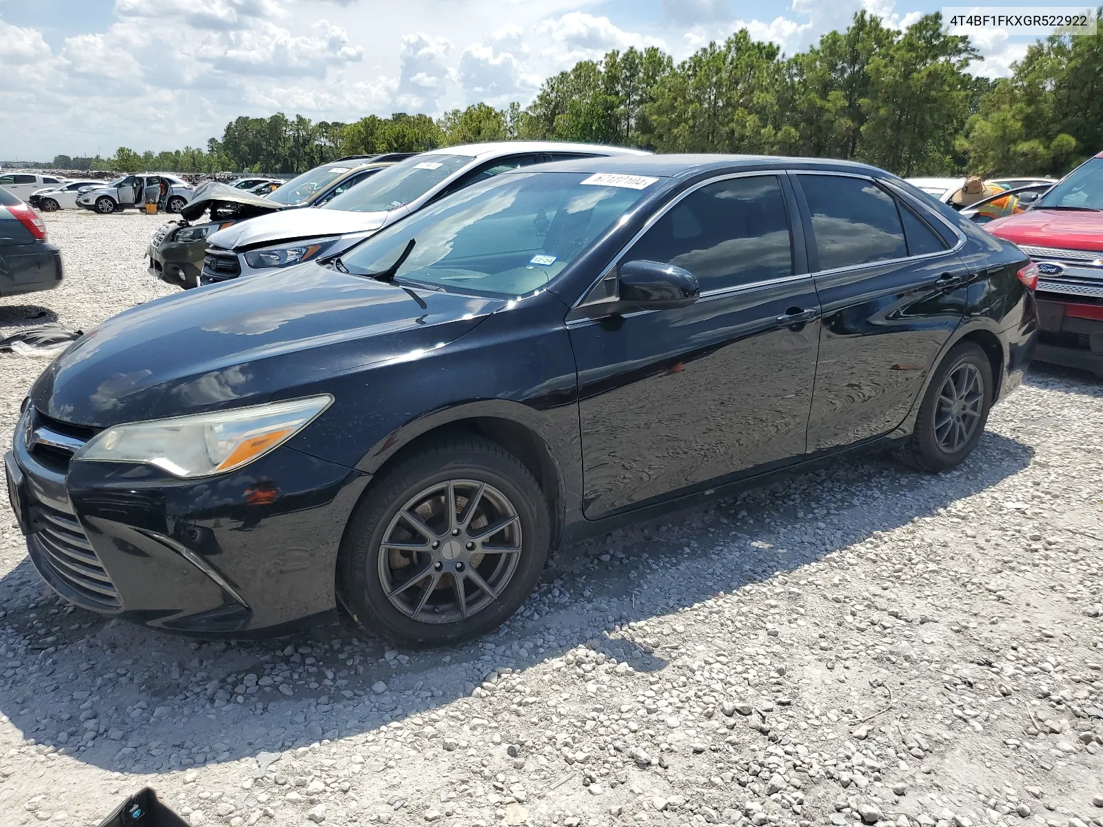 2016 Toyota Camry Le VIN: 4T4BF1FKXGR522922 Lot: 67122104