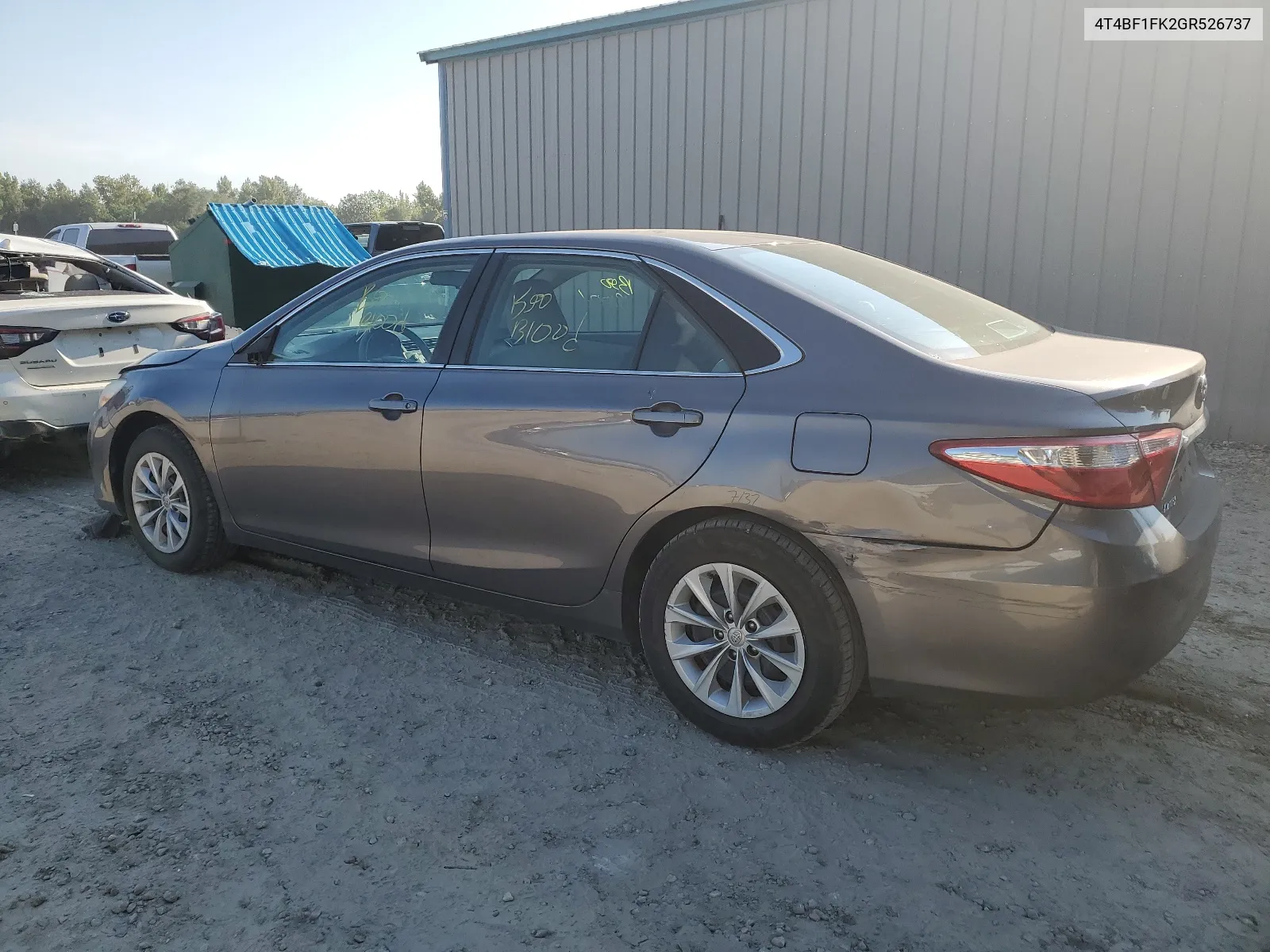 4T4BF1FK2GR526737 2016 Toyota Camry Le