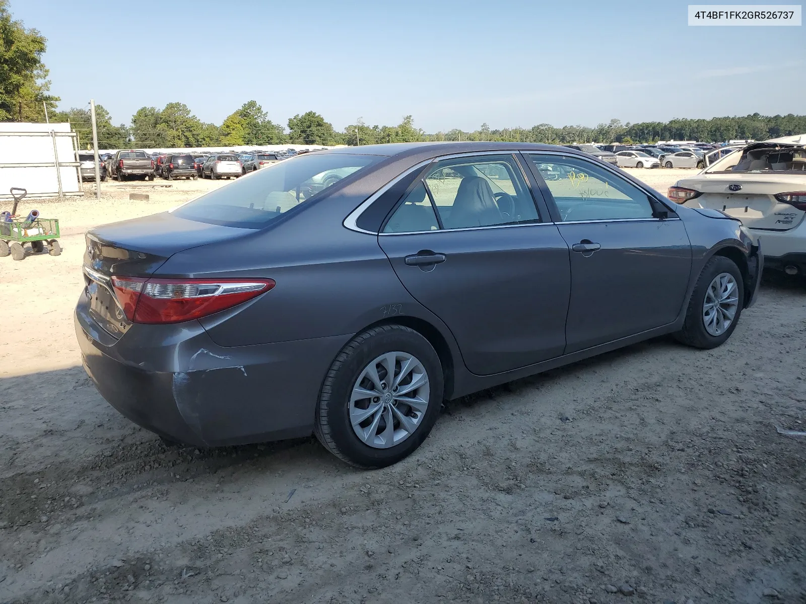 4T4BF1FK2GR526737 2016 Toyota Camry Le