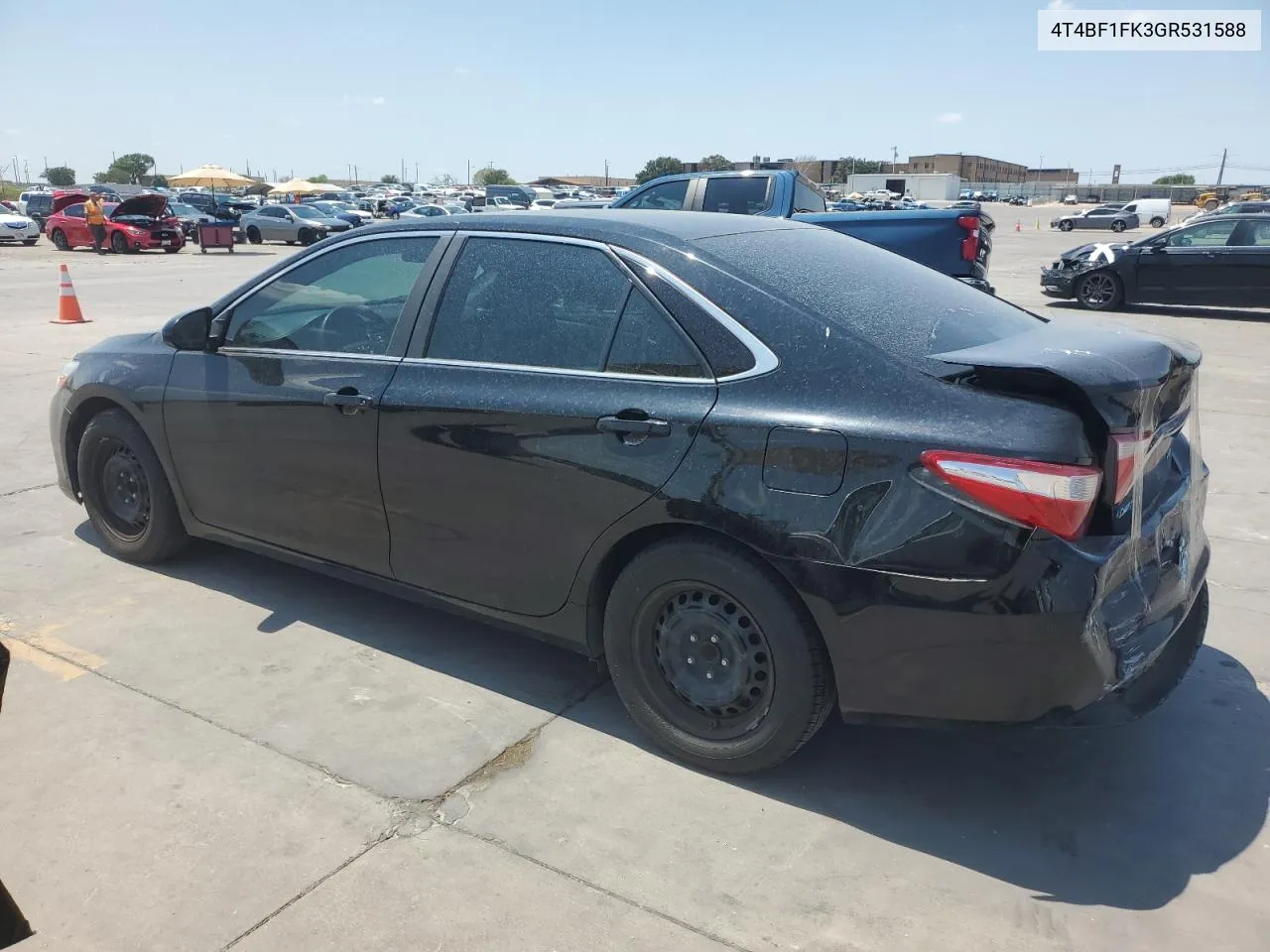 4T4BF1FK3GR531588 2016 Toyota Camry Le