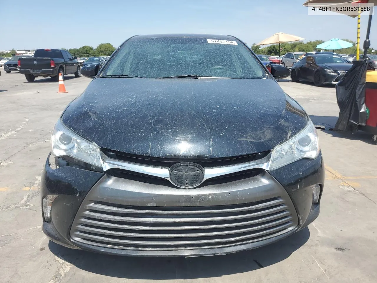 4T4BF1FK3GR531588 2016 Toyota Camry Le