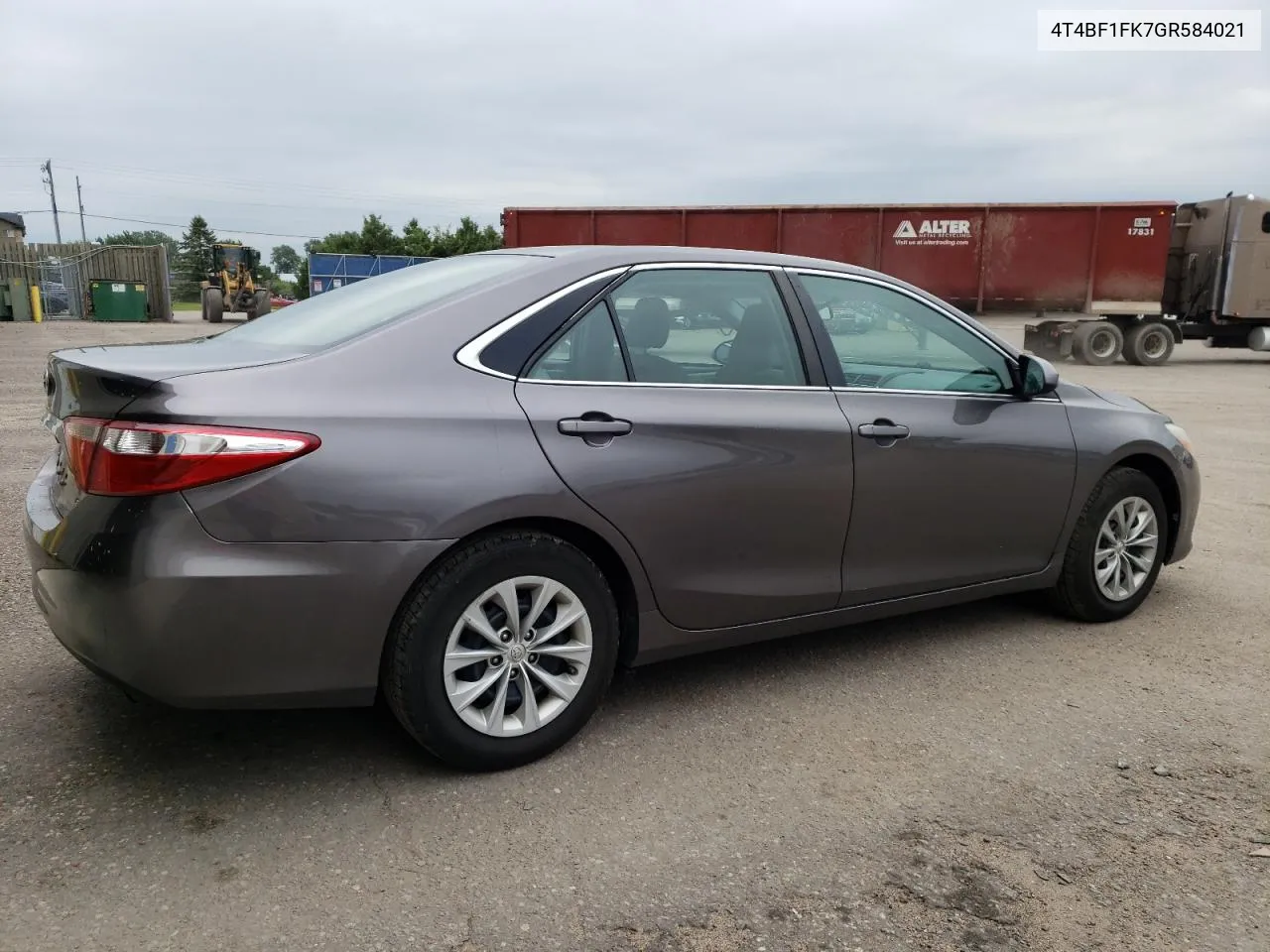 4T4BF1FK7GR584021 2016 Toyota Camry Le