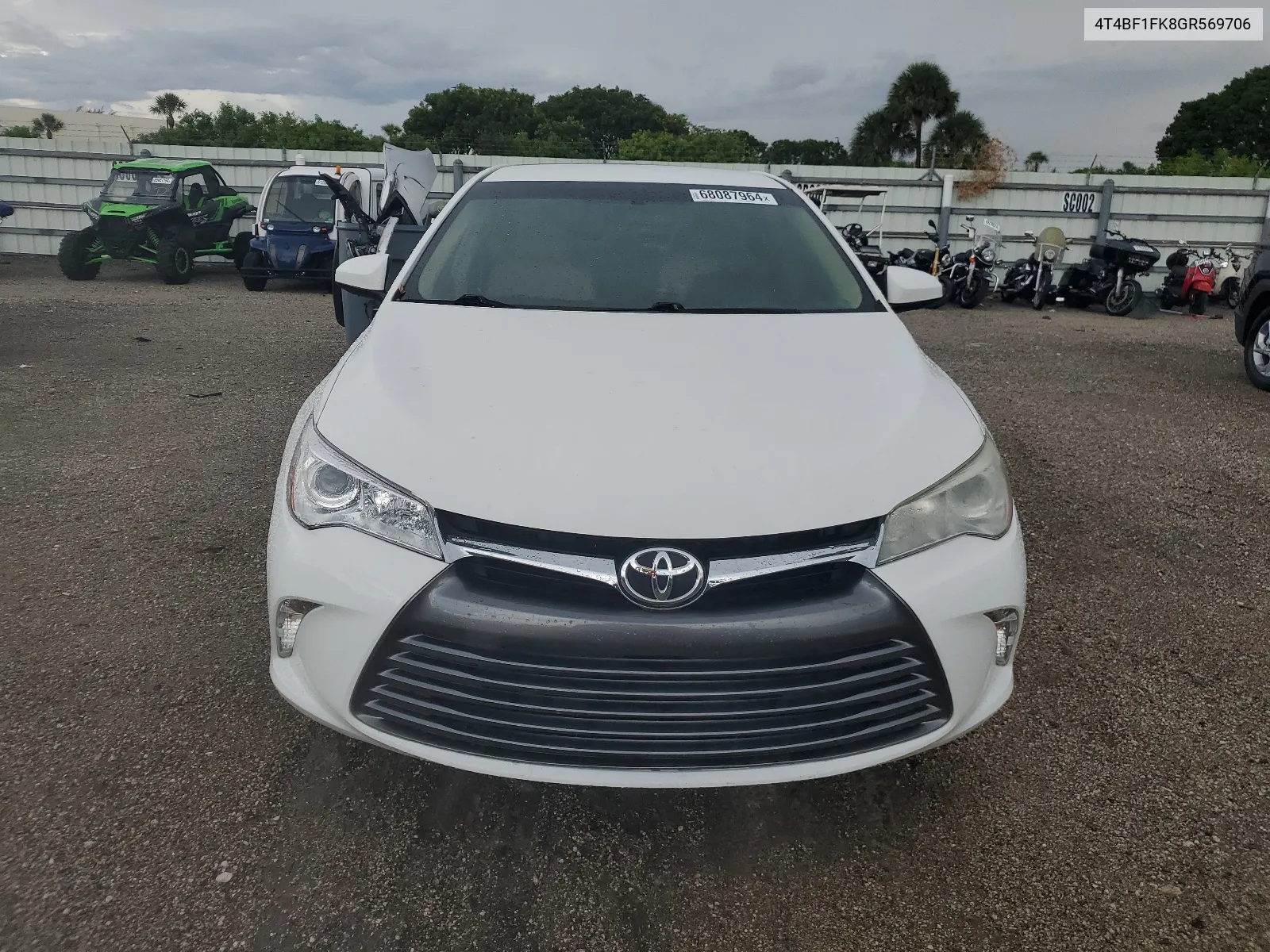 2016 Toyota Camry Le VIN: 4T4BF1FK8GR569706 Lot: 68087964