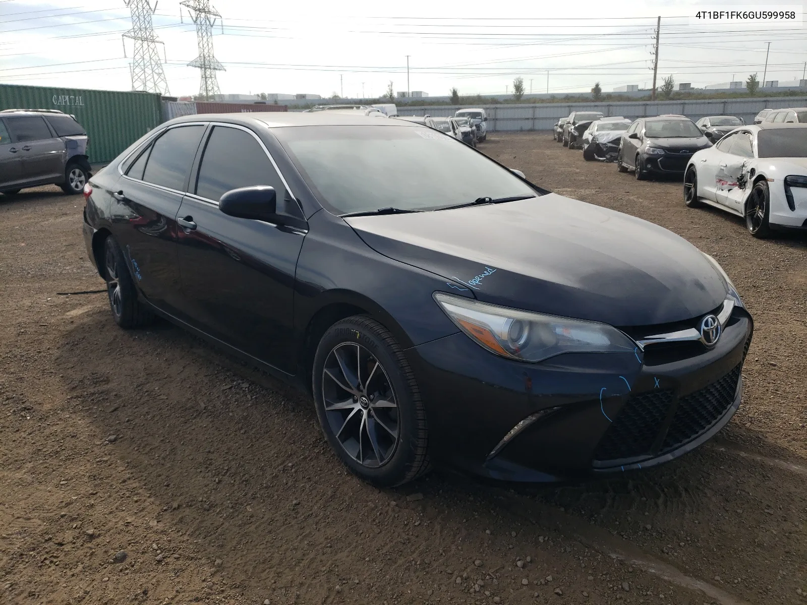 2016 Toyota Camry Le VIN: 4T1BF1FK6GU599958 Lot: 68106684