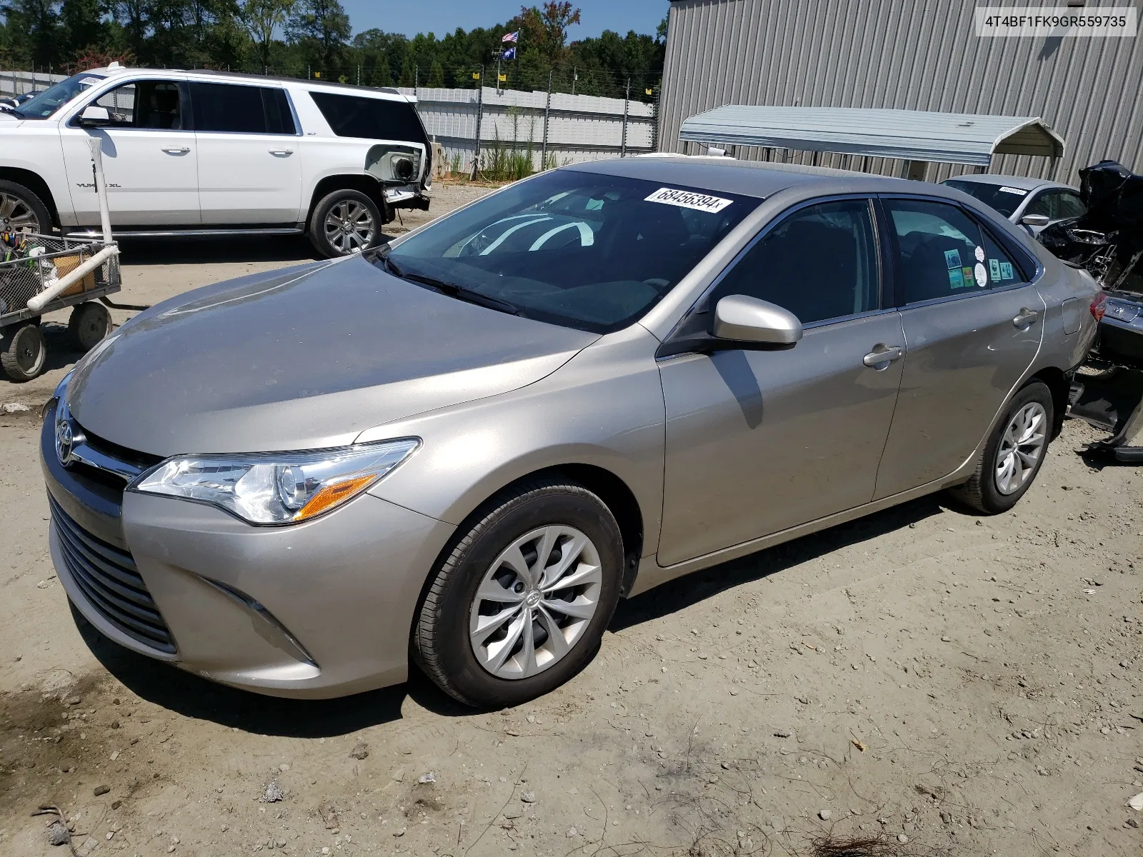 4T4BF1FK9GR559735 2016 Toyota Camry Le