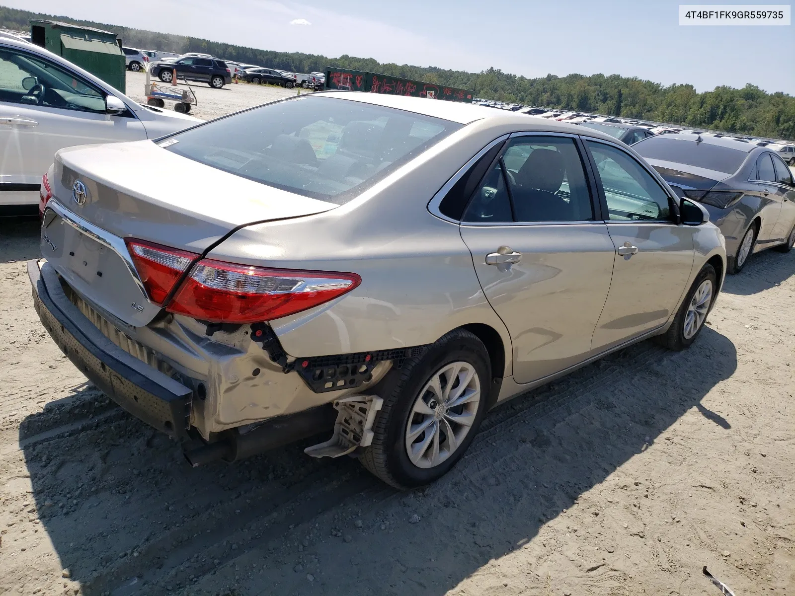 2016 Toyota Camry Le VIN: 4T4BF1FK9GR559735 Lot: 68456394