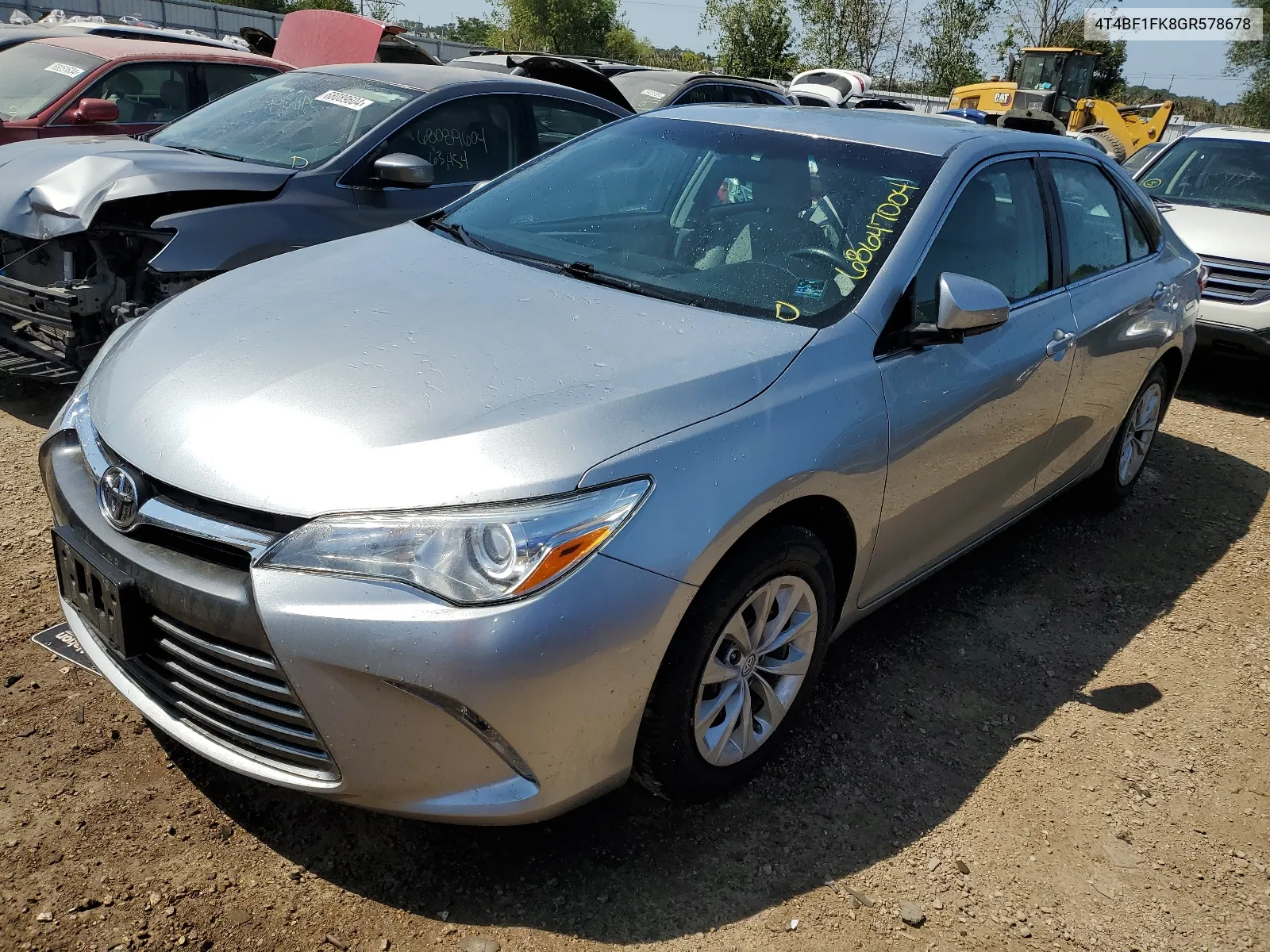 4T4BF1FK8GR578678 2016 Toyota Camry Le