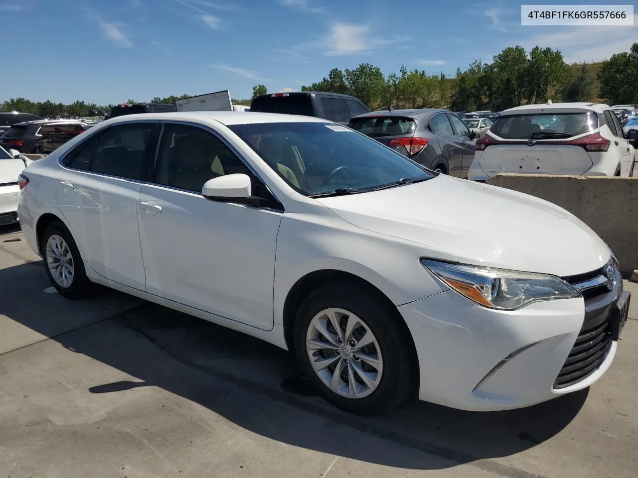 2016 Toyota Camry Le VIN: 4T4BF1FK6GR557666 Lot: 68930984