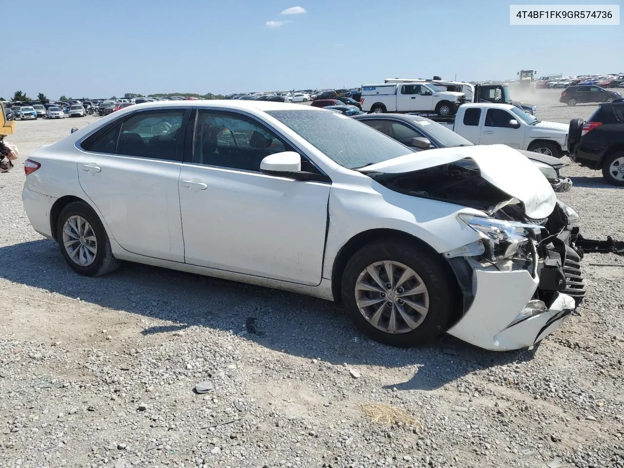 2016 Toyota Camry Le VIN: 4T4BF1FK9GR574736 Lot: 69057364