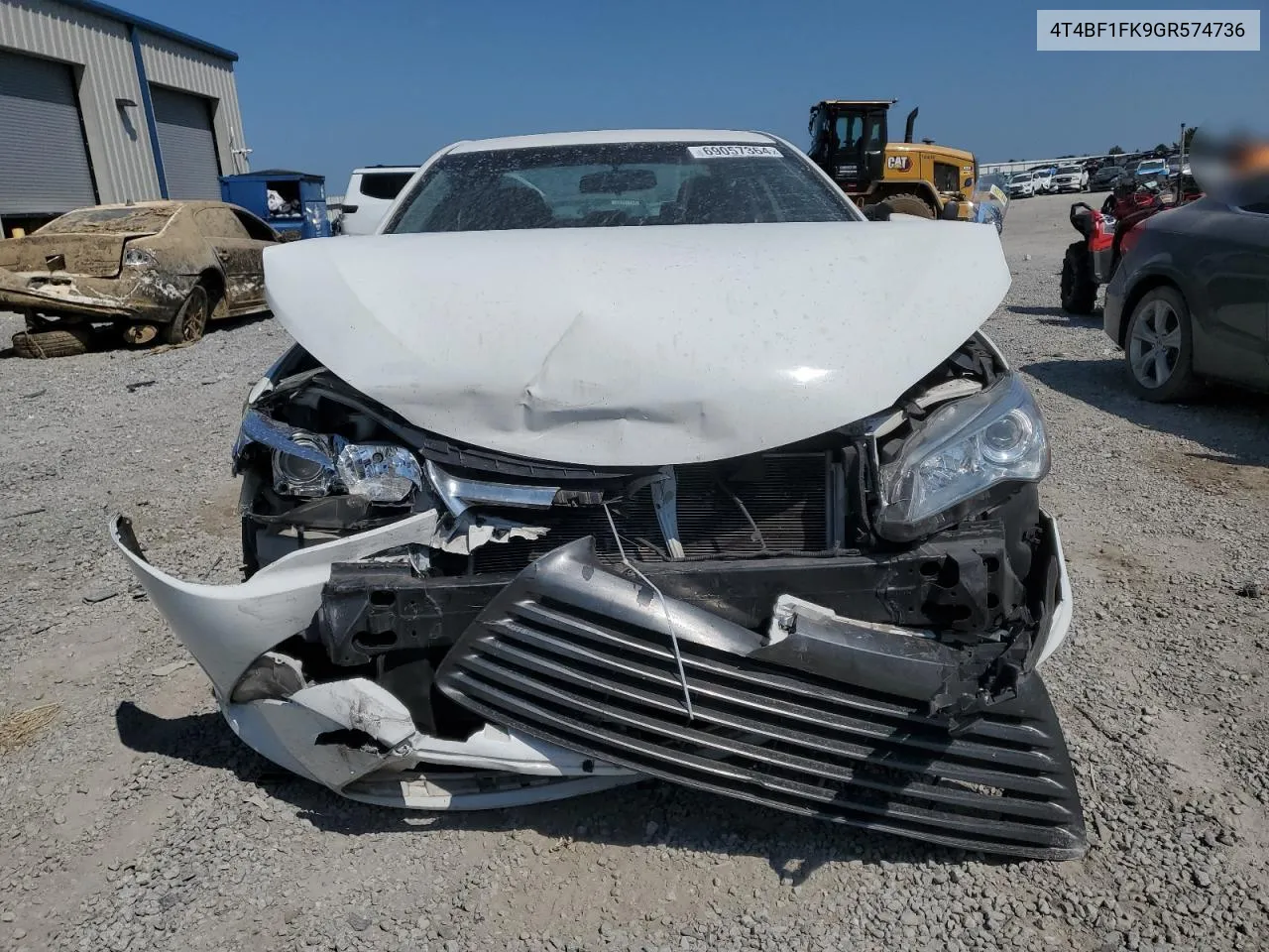 2016 Toyota Camry Le VIN: 4T4BF1FK9GR574736 Lot: 69057364