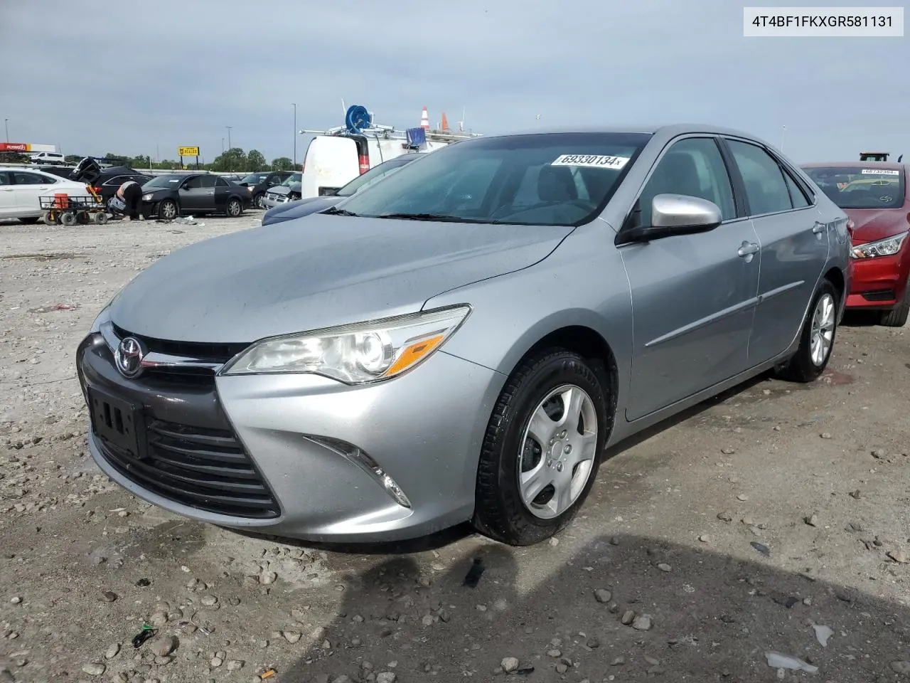 4T4BF1FKXGR581131 2016 Toyota Camry Le