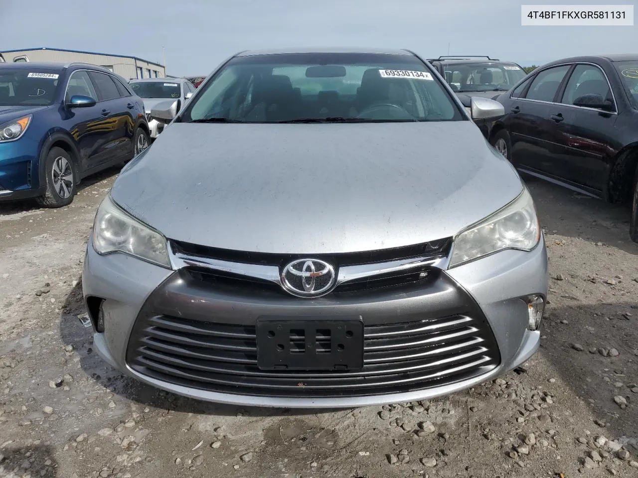 2016 Toyota Camry Le VIN: 4T4BF1FKXGR581131 Lot: 69330134