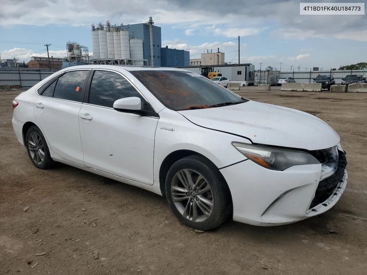 2016 Toyota Camry Hybrid VIN: 4T1BD1FK4GU184773 Lot: 69365044