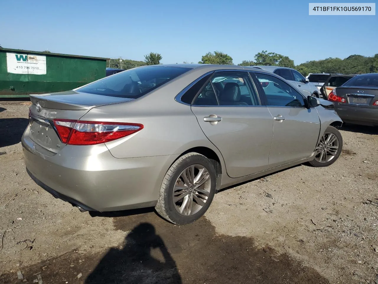 4T1BF1FK1GU569170 2016 Toyota Camry Le