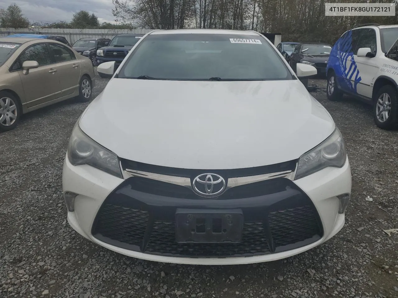 2016 Toyota Camry Le VIN: 4T1BF1FK8GU172121 Lot: 69657714