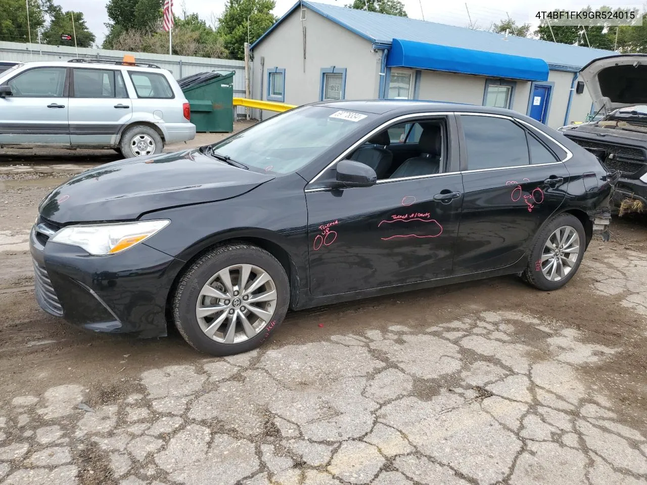 2016 Toyota Camry Le VIN: 4T4BF1FK9GR524015 Lot: 69778334