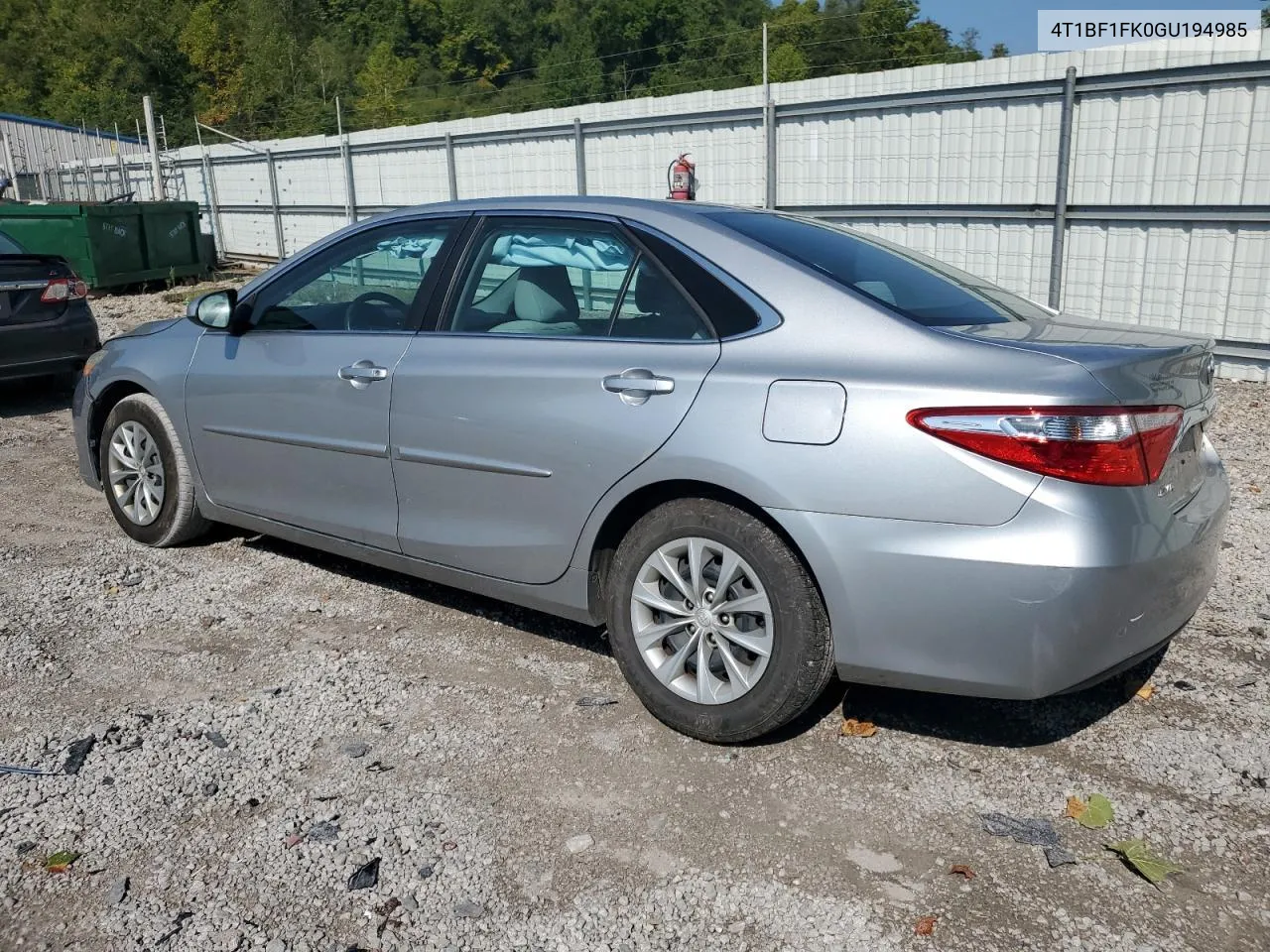 2016 Toyota Camry Le VIN: 4T1BF1FK0GU194985 Lot: 69785704