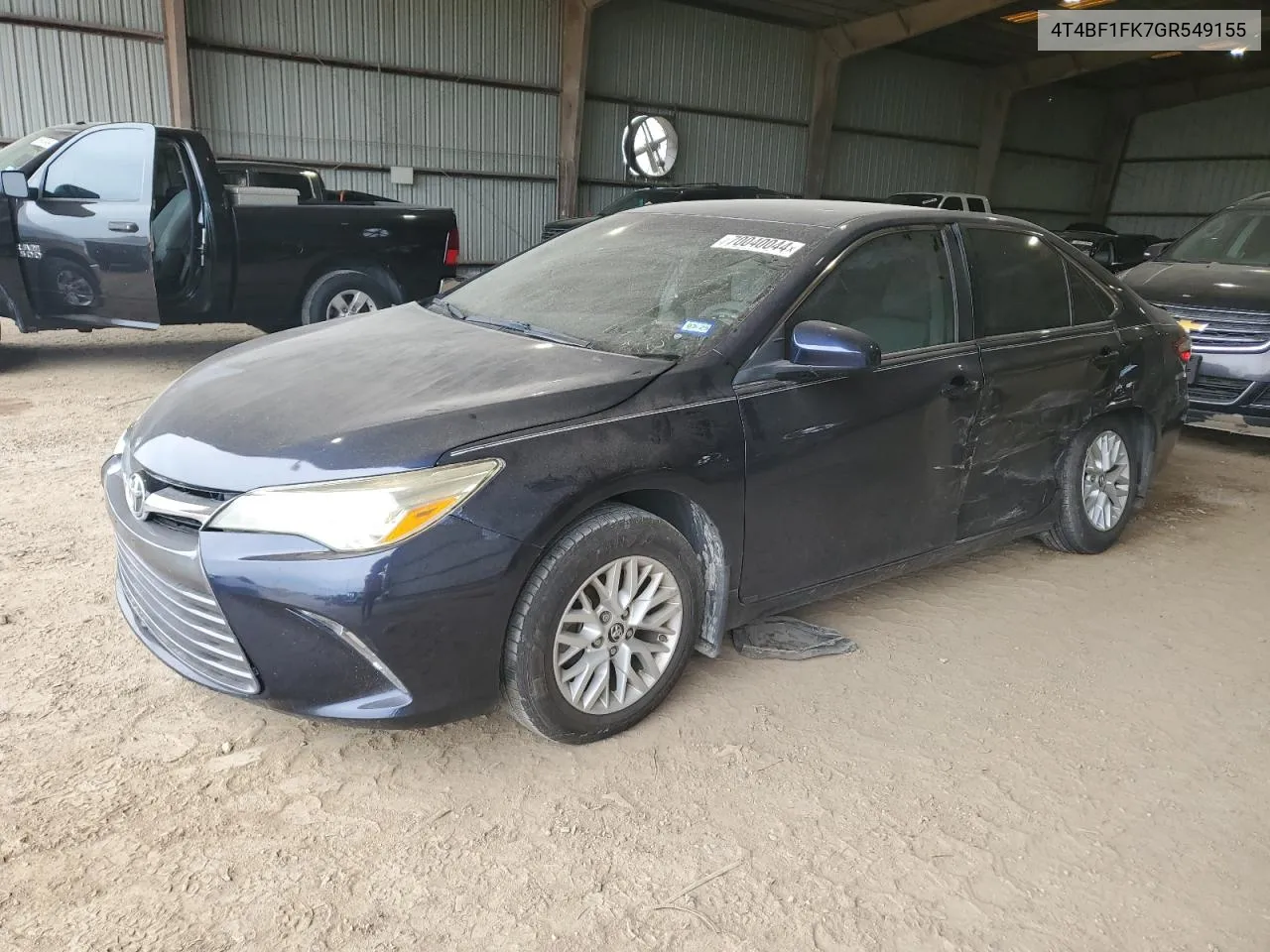 4T4BF1FK7GR549155 2016 Toyota Camry Le