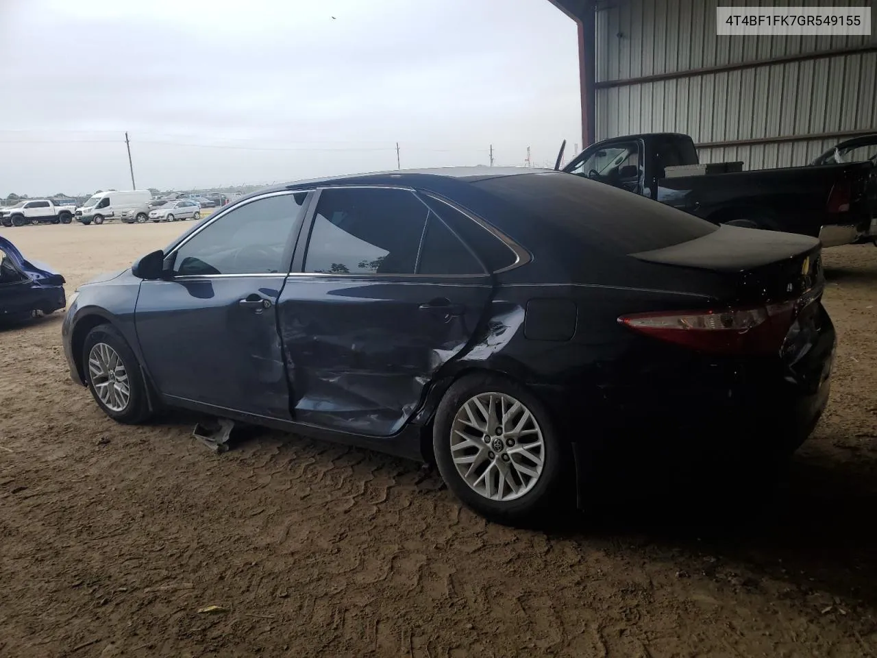 4T4BF1FK7GR549155 2016 Toyota Camry Le