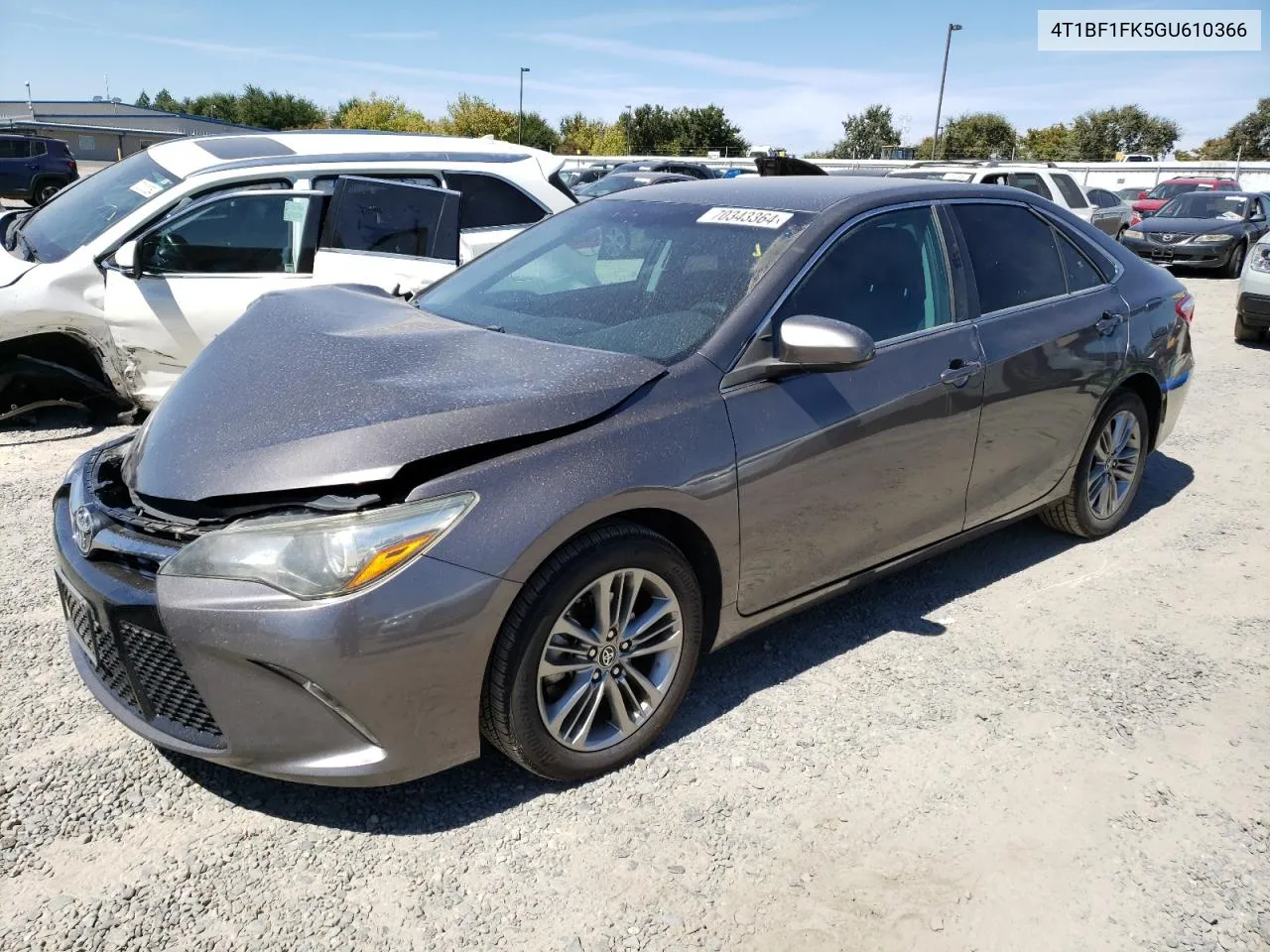 2016 Toyota Camry Le VIN: 4T1BF1FK5GU610366 Lot: 70343364