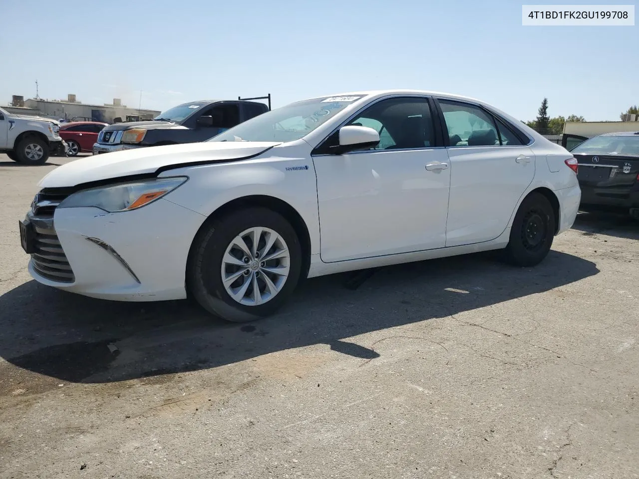 2016 Toyota Camry Hybrid VIN: 4T1BD1FK2GU199708 Lot: 70471604