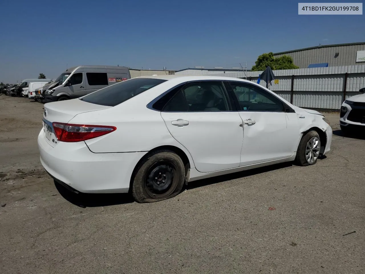 2016 Toyota Camry Hybrid VIN: 4T1BD1FK2GU199708 Lot: 70471604