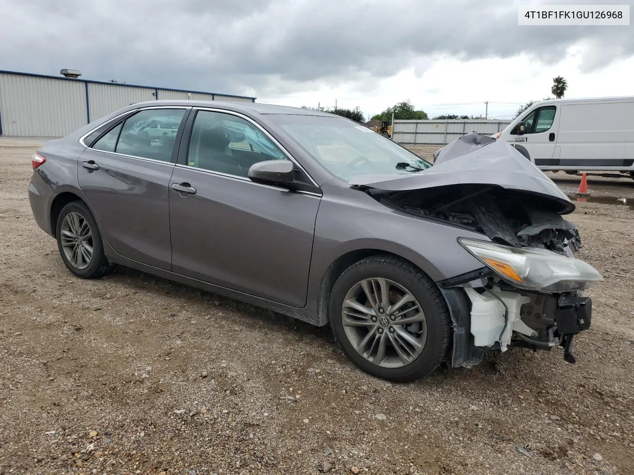 2016 Toyota Camry Le VIN: 4T1BF1FK1GU126968 Lot: 70658924