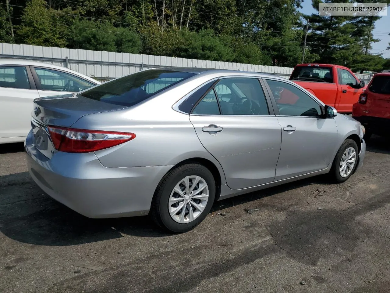 2016 Toyota Camry Le VIN: 4T4BF1FK3GR522907 Lot: 70670654