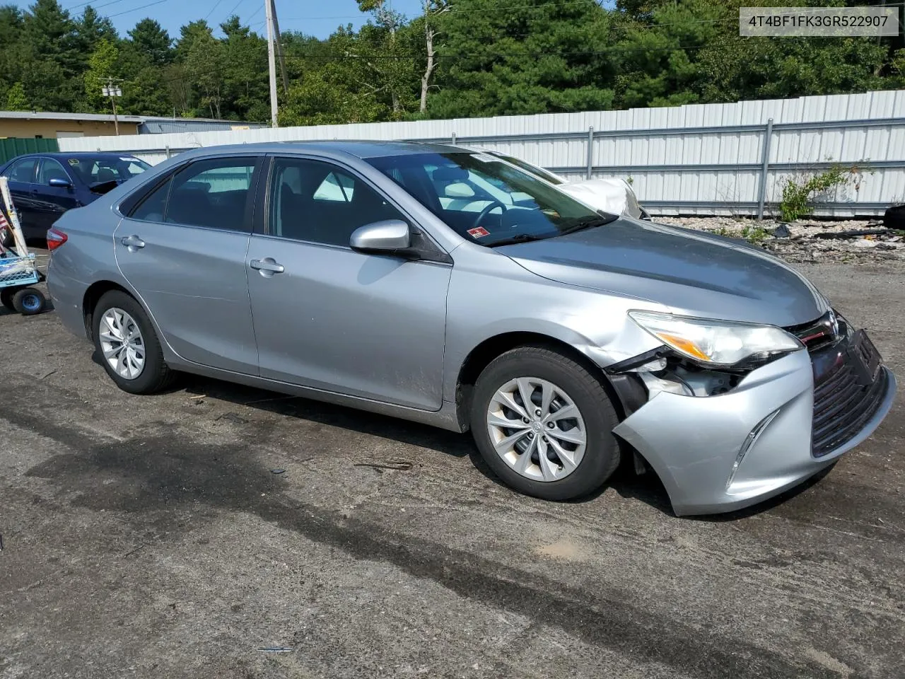 2016 Toyota Camry Le VIN: 4T4BF1FK3GR522907 Lot: 70670654