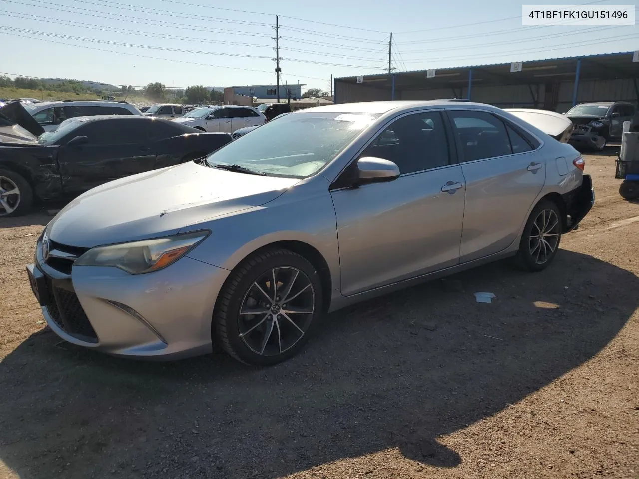 2016 Toyota Camry Le VIN: 4T1BF1FK1GU151496 Lot: 70716824