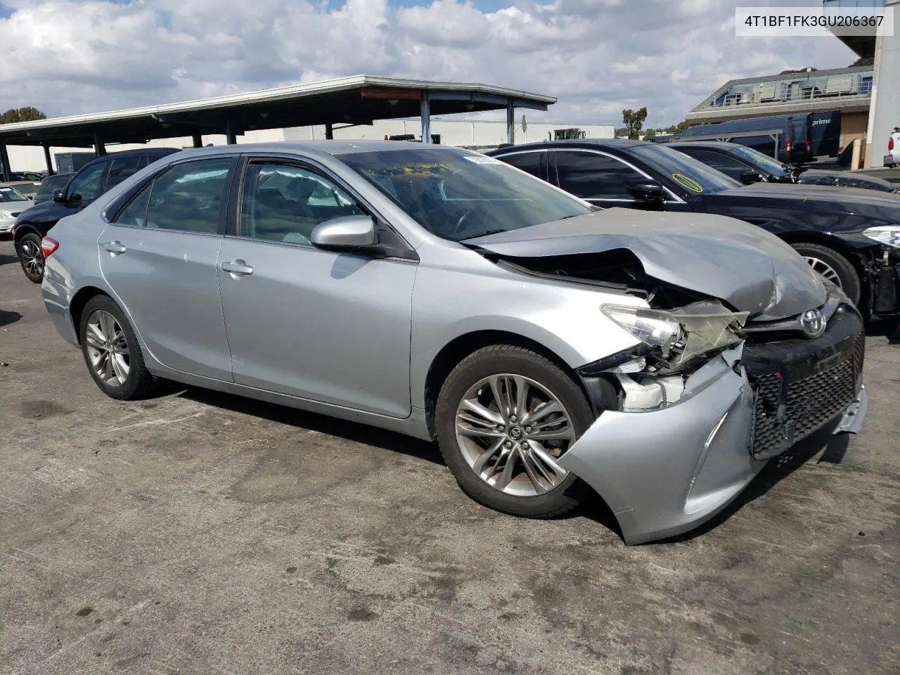 2016 Toyota Camry Le VIN: 4T1BF1FK3GU206367 Lot: 70819014