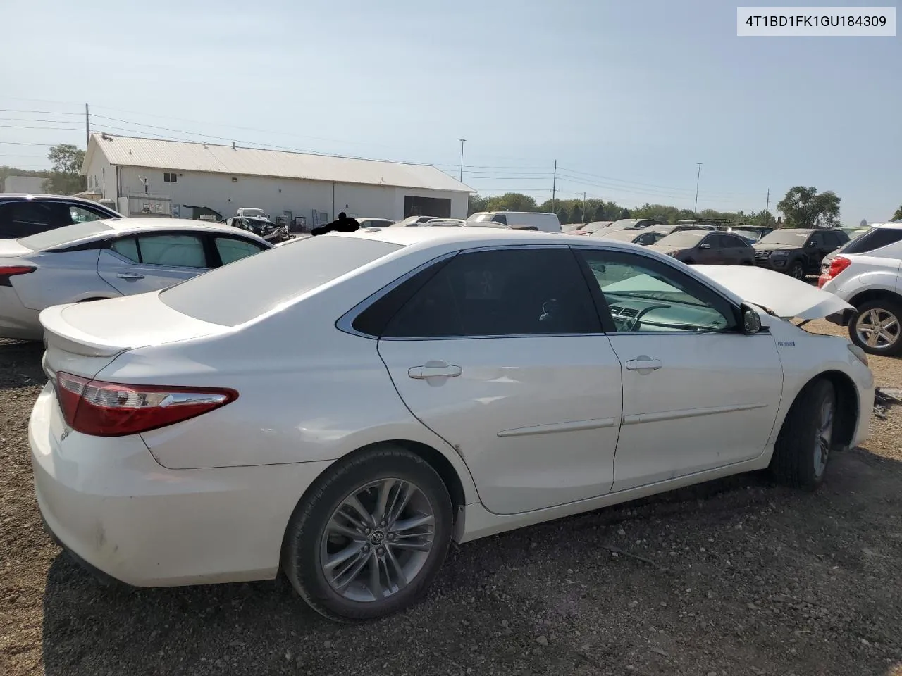 4T1BD1FK1GU184309 2016 Toyota Camry Hybrid