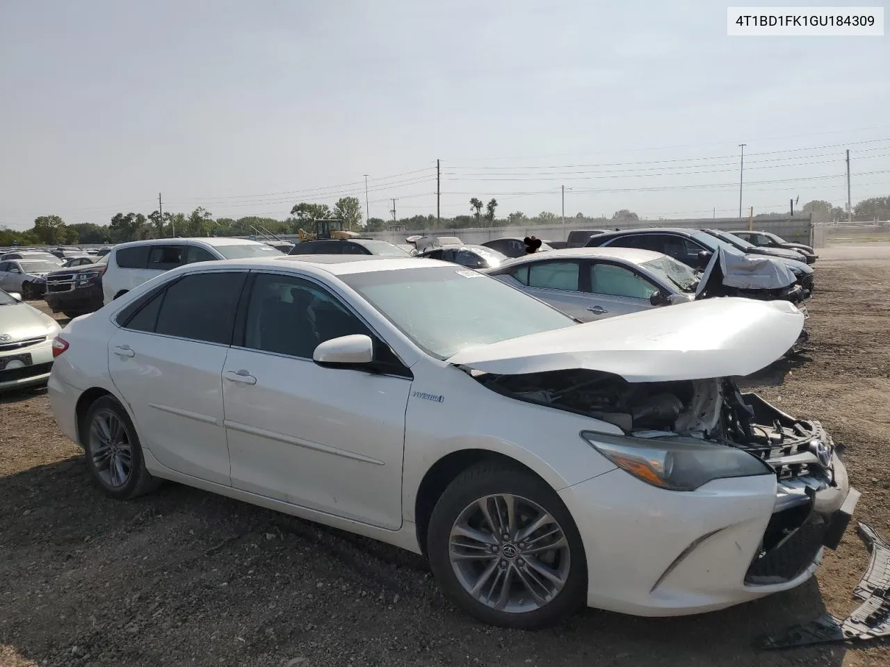 2016 Toyota Camry Hybrid VIN: 4T1BD1FK1GU184309 Lot: 70851564