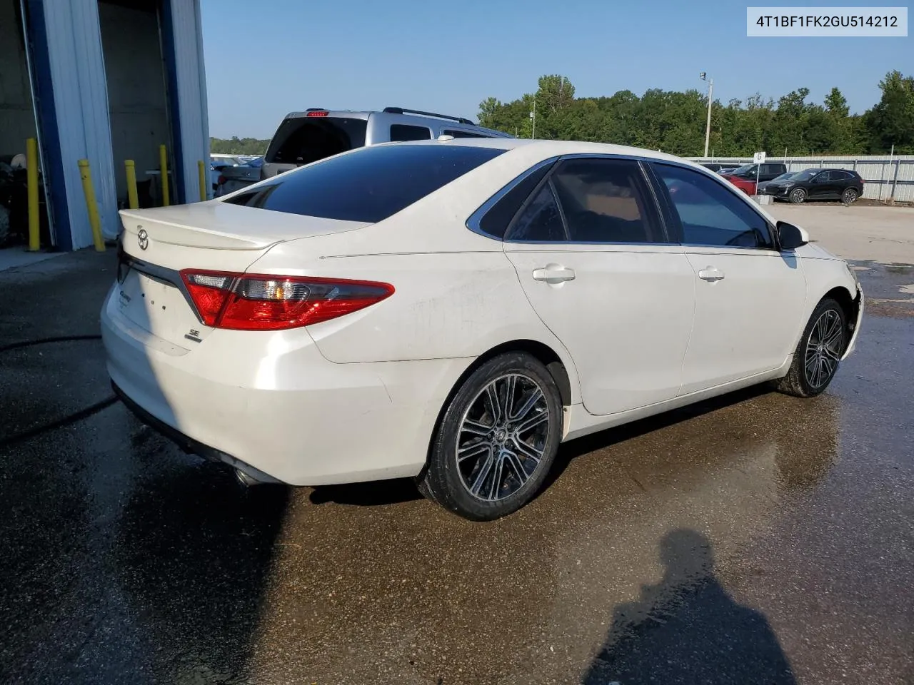 2016 Toyota Camry Le VIN: 4T1BF1FK2GU514212 Lot: 70871424