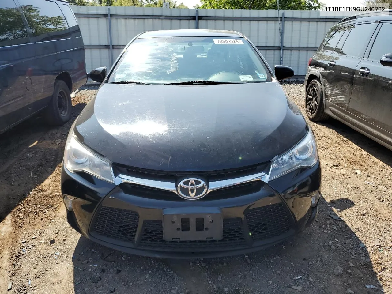 4T1BF1FK9GU240782 2016 Toyota Camry Le