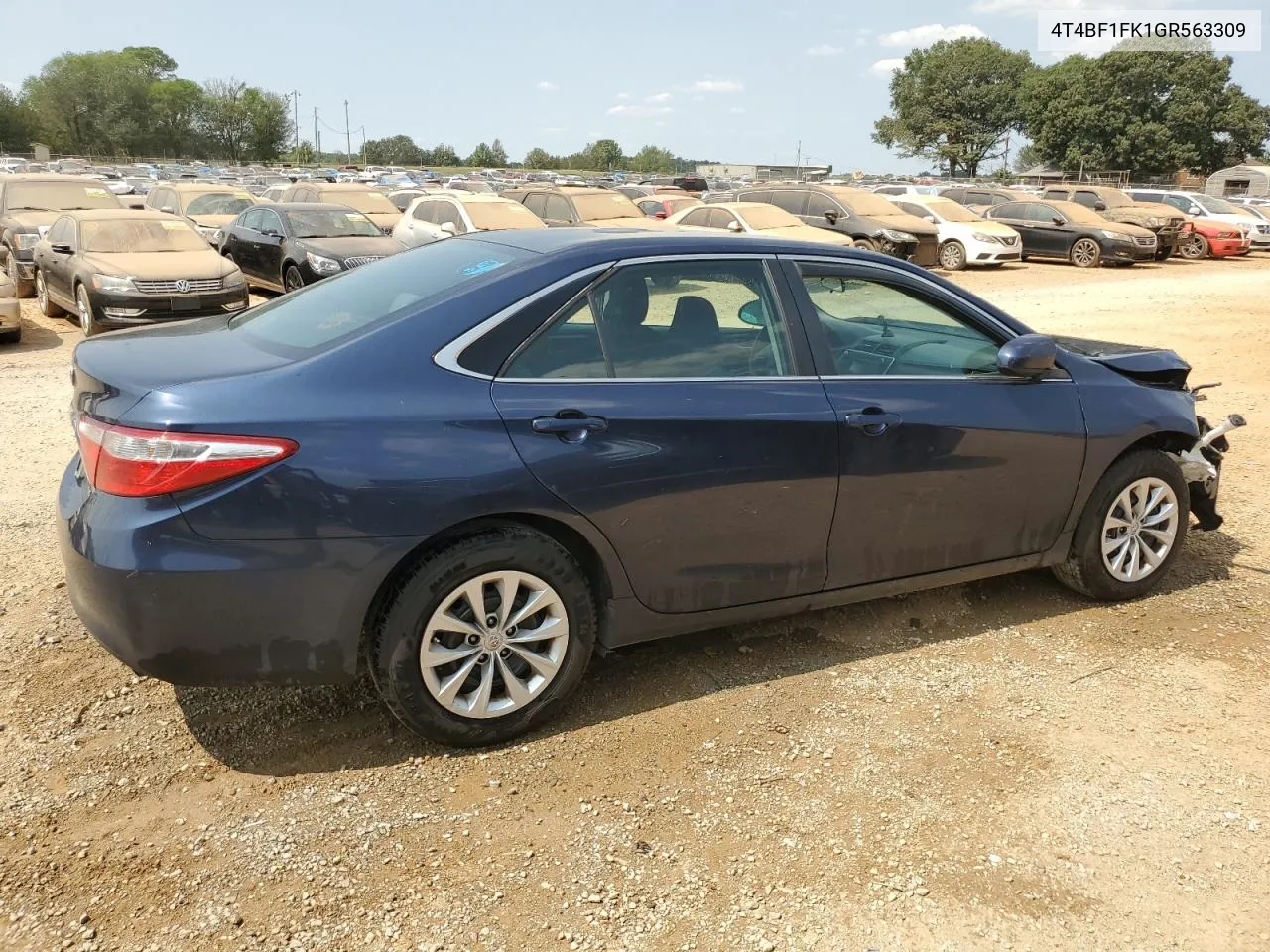 4T4BF1FK1GR563309 2016 Toyota Camry Le